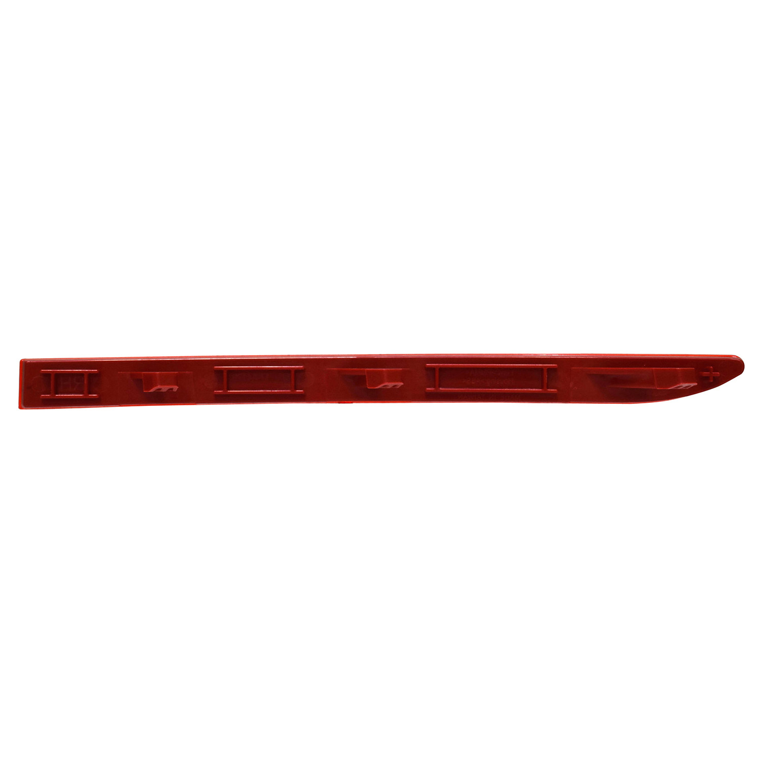 Left rear bumper reflector new CAPA certified aftermarket Volkswagen Tiguan 2009-2017