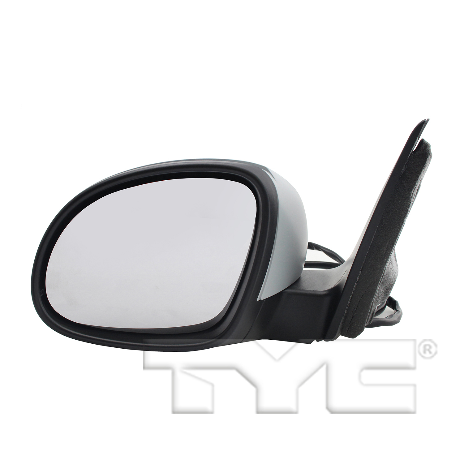 Left mirror outside rear view new aftermarket replacement Volkswagen Tiguan 2009-2018