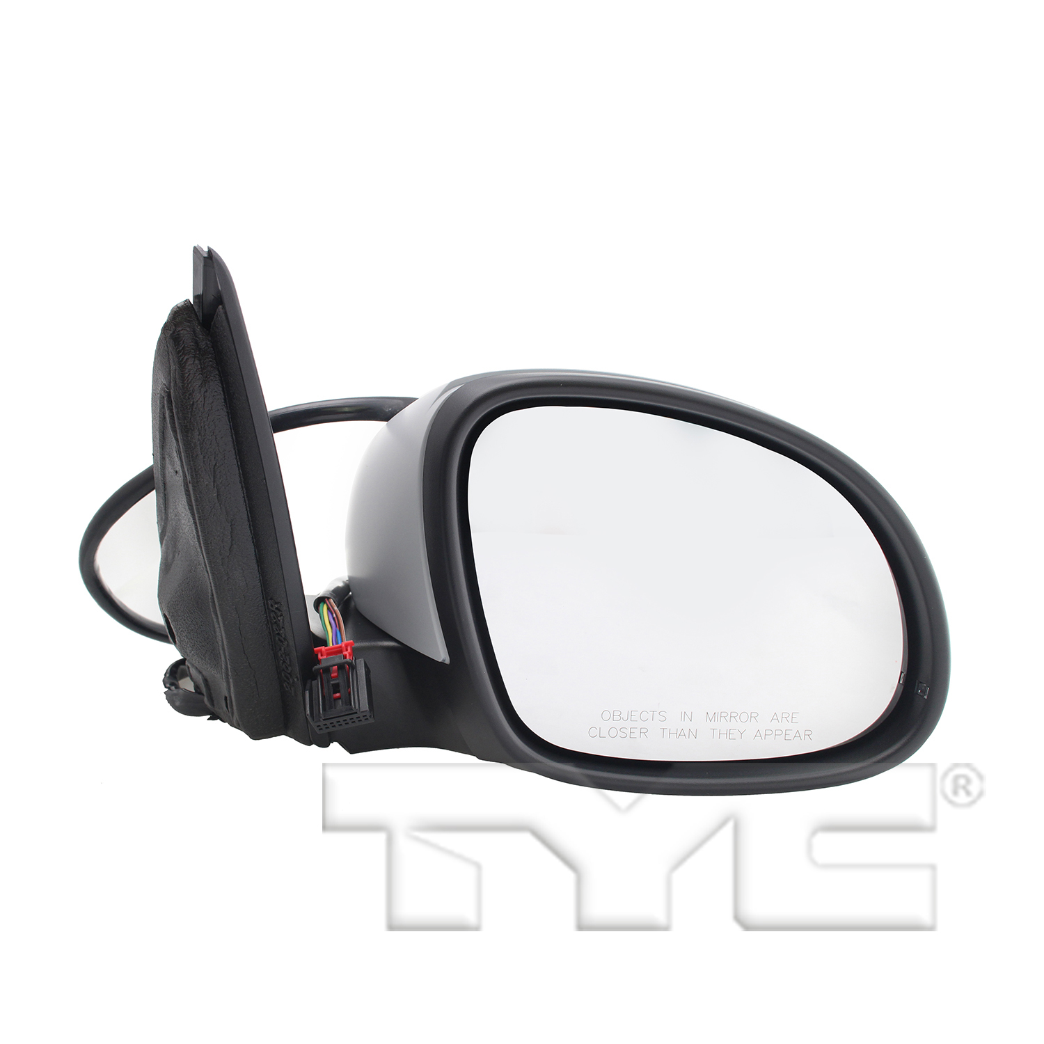 Right mirror outside rear view new aftermarket replacement Volkswagen Tiguan 2009-2018