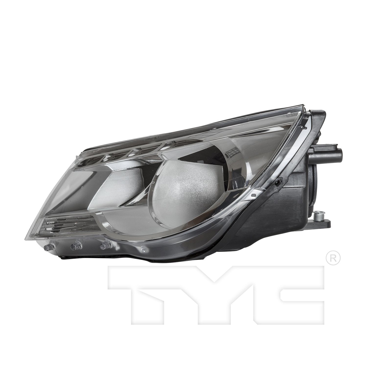 Faro izquierdo nuevo aftermarket certificado CAPA Volkswagen Tiguan 2009-2011