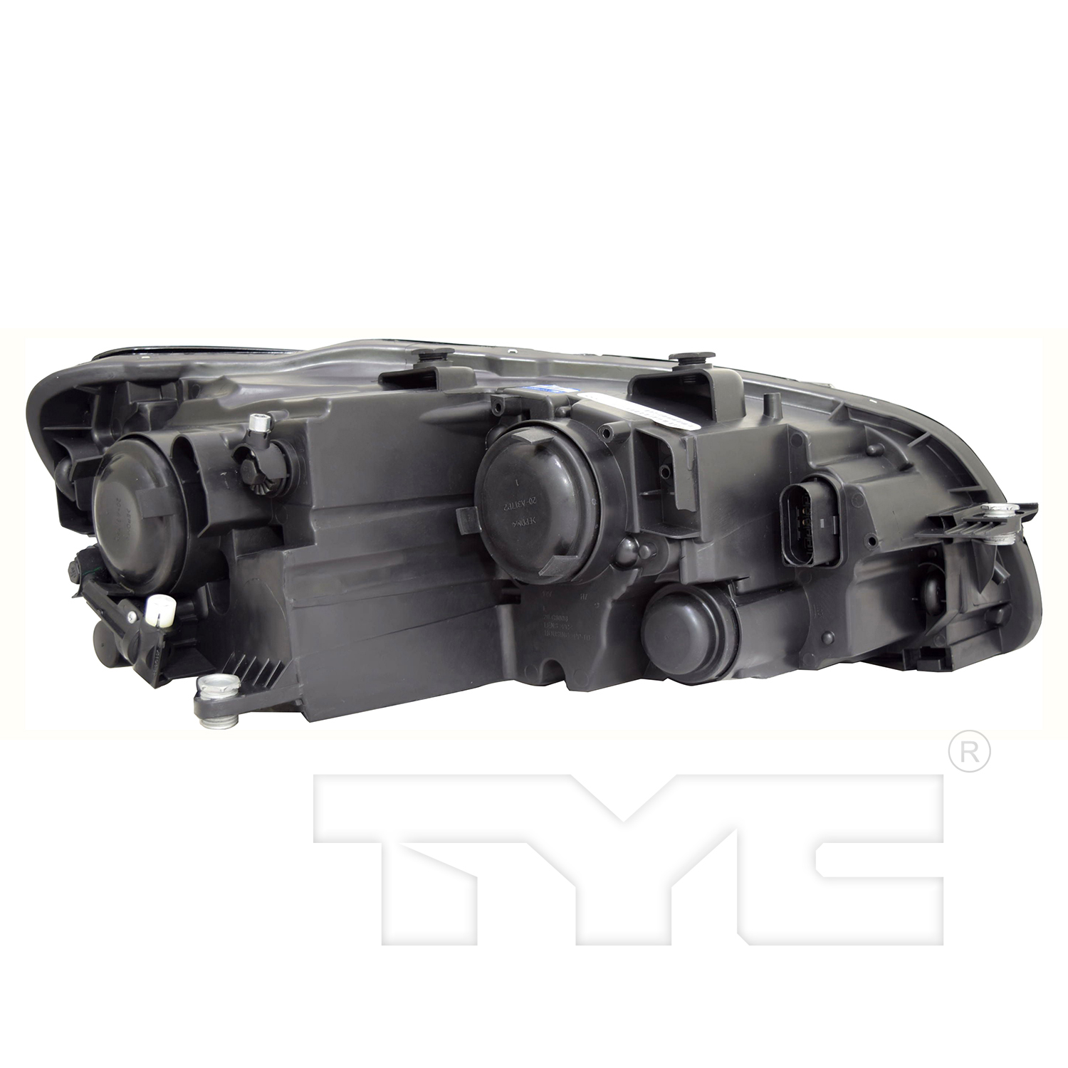 Left headlamp assembly composite new CAPA certified aftermarket Volkswagen Passat 2011-2015