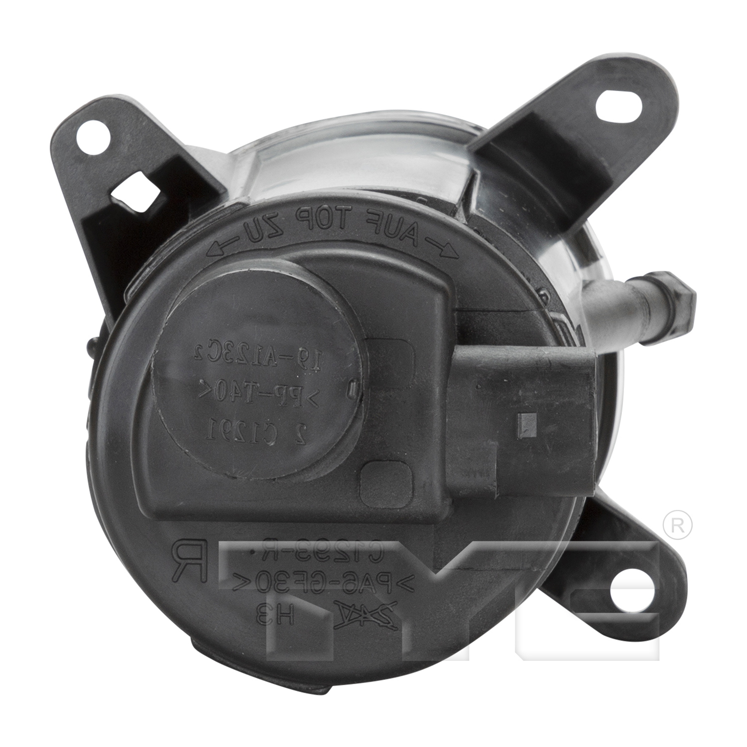 Left fog lamp assembly new aftermarket replacement Volkswagen Passat 2001-2005