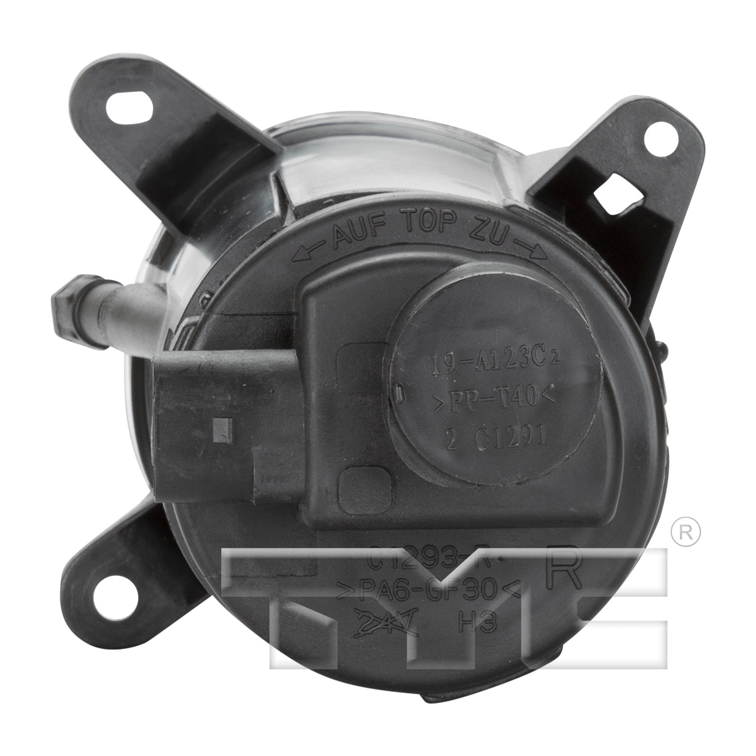 Right fog lamp assembly new aftermarket replacement Volkswagen Passat 2001-2005
