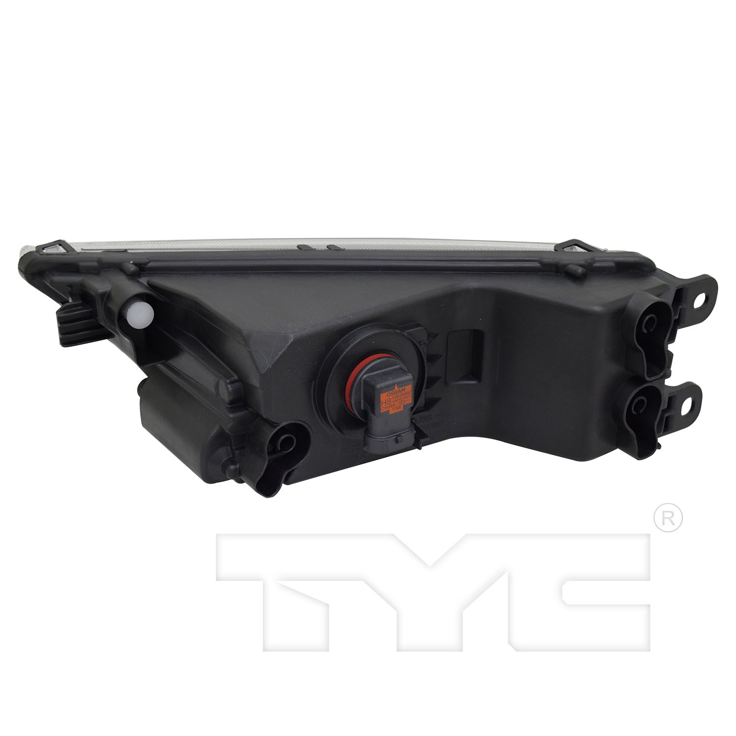 Right fog lamp assembly new CAPA certified aftermarket Volkswagen Tiguan 2018-2021