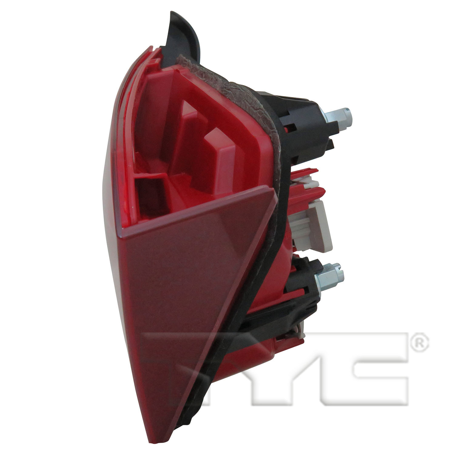 Left taillamp assembly inner new aftermarket replacement Volkswagen Passat 2012-2015