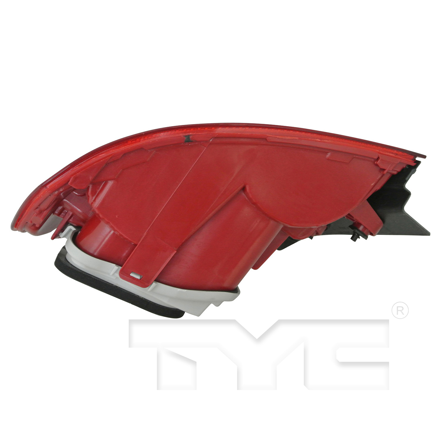 Left taillamp assembly outer new CAPA certified aftermarket Volkswagen Passat 2012-2015