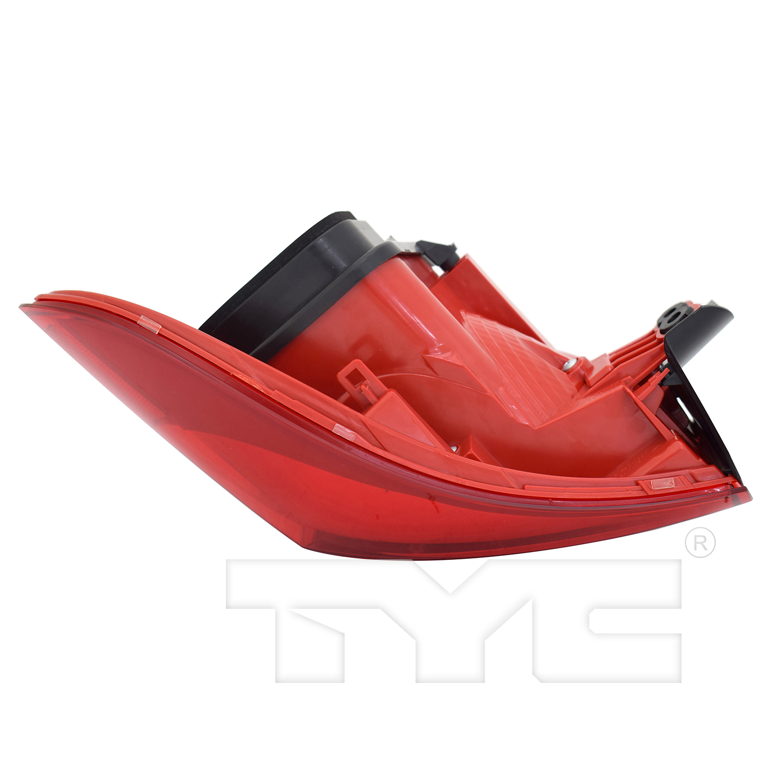 Left taillamp assembly outer new CAPA certified aftermarket Volkswagen Tiguan 2012-2017