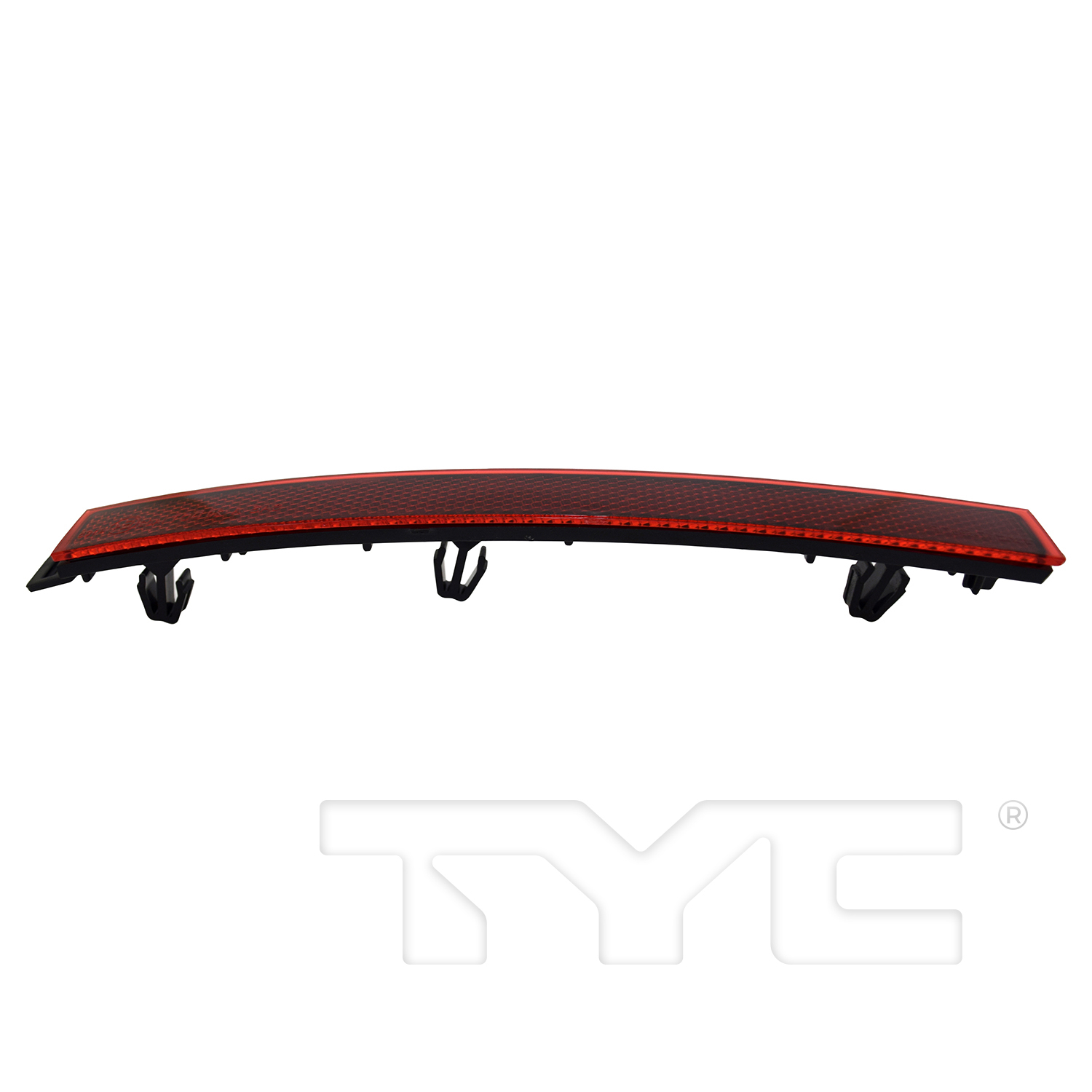 Left rear reflector new CAPA certified aftermarket Volkswagen Tiguan 2022-2024