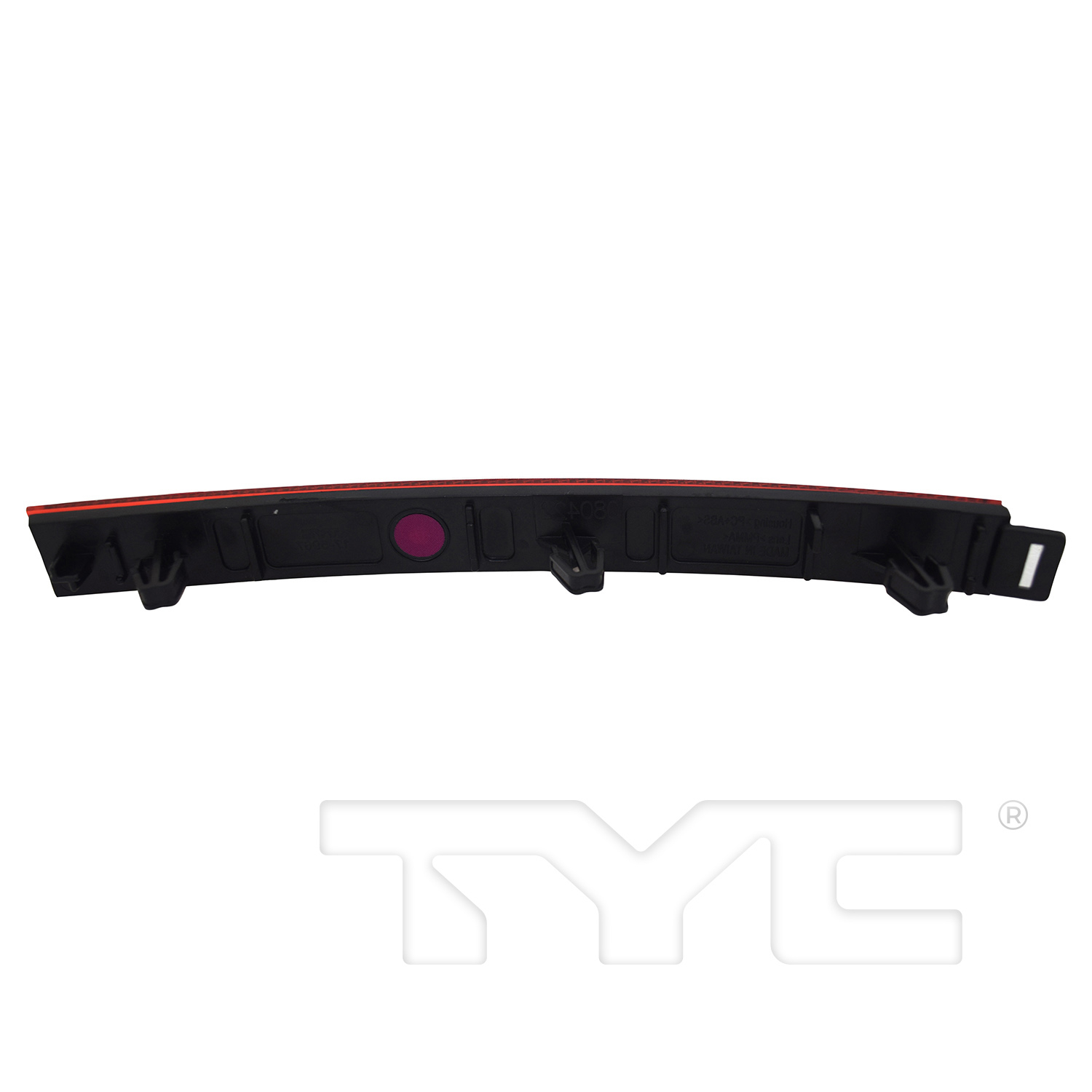 Left rear reflector new CAPA certified aftermarket Volkswagen Tiguan 2022-2024