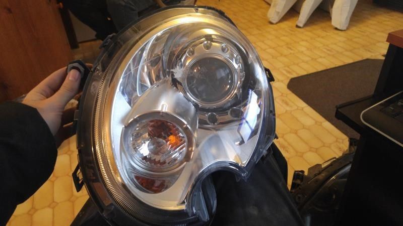 Faro derecho usado original (OEM) Mini Cooper Countryman 2011-2016