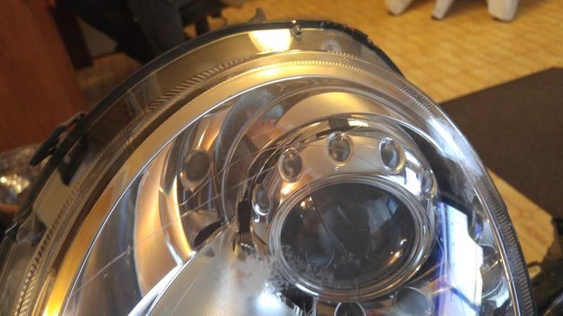 Faro derecho usado original (OEM) Mini Cooper Countryman 2011-2016