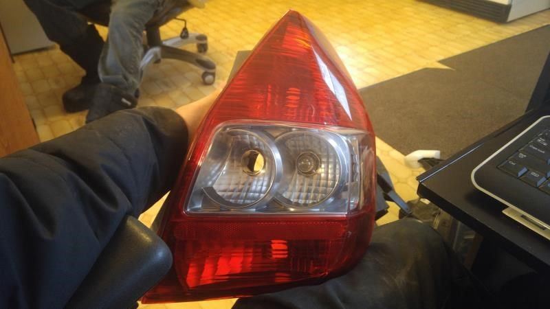 Right taillamp lens/housing used genuine OEM Honda FIT 2007-2008