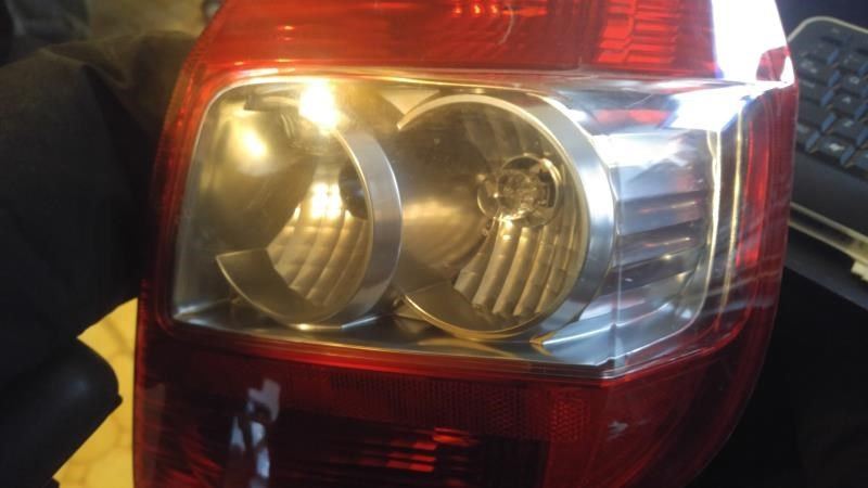 Right taillamp lens/housing used genuine OEM Honda FIT 2007-2008