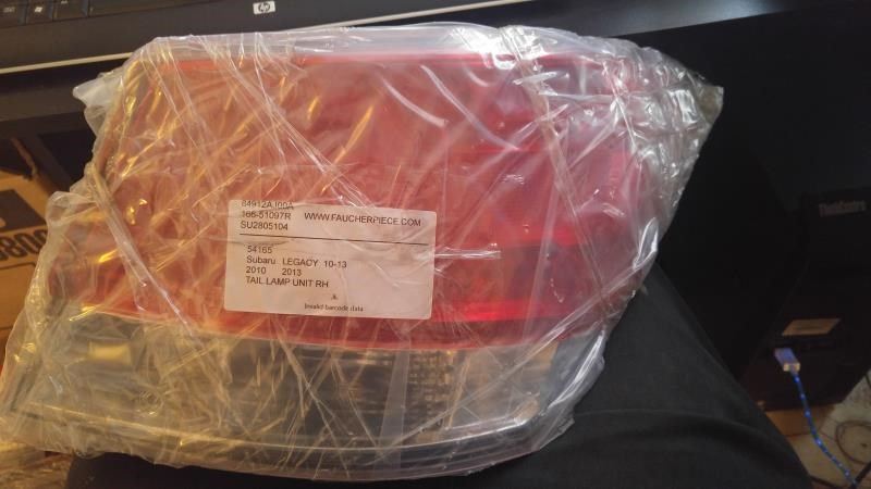 Right taillamp assembly outer used genuine OEM Subaru Legacy 2010-2014