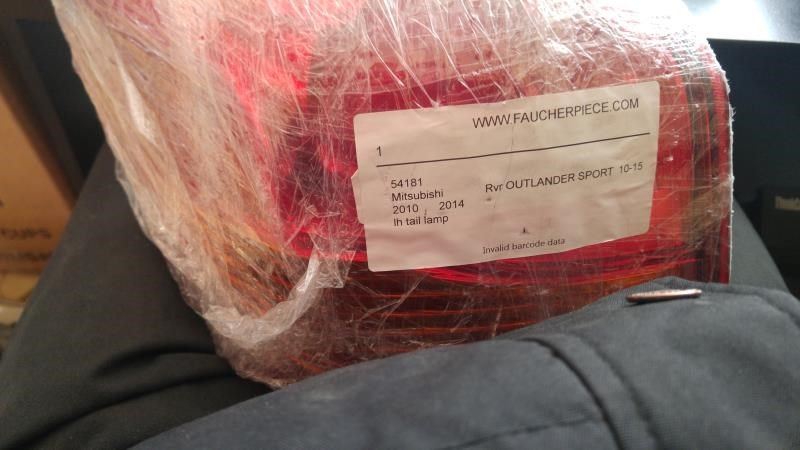 Tail Lamp used genuine OEM Mitsubishi Outlander Sport 2011-2019
