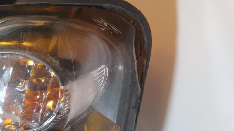 Left headlamp assembly composite used genuine OEM Subaru Impreza 2004