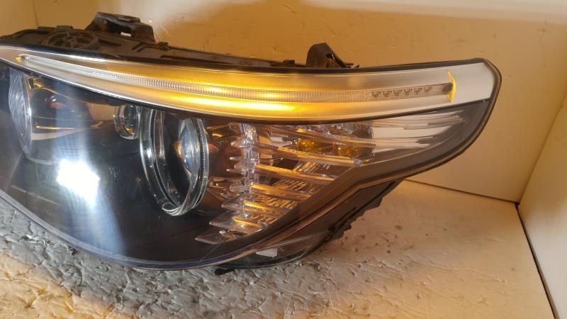 Left headlamp lens/housing used genuine OEM BMW 528I 2008-2010