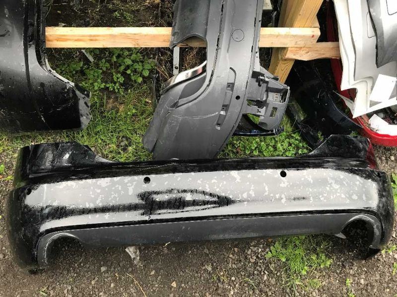 Defensa (parachoques) trasera usada original (OEM) Audi A6 2005-2008