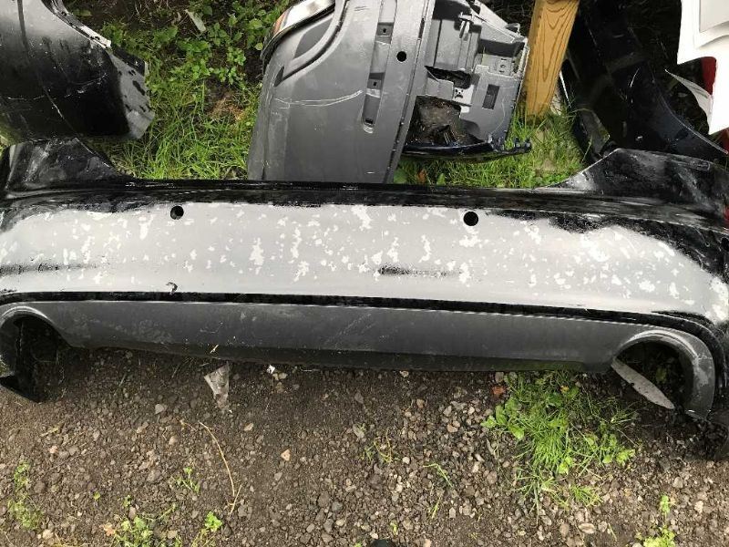 Defensa (parachoques) trasera usada original (OEM) Audi A6 2005-2008