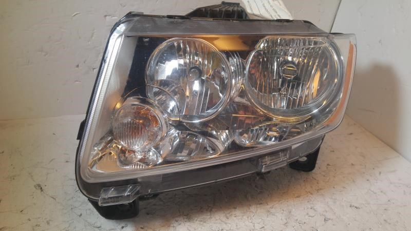 Left headlamp lens/housing used genuine OEM Jeep Compass 2011-2013