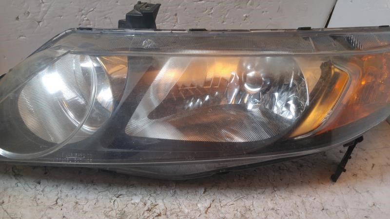 Left headlamp assembly composite used genuine OEM Honda Civic 2006-2008