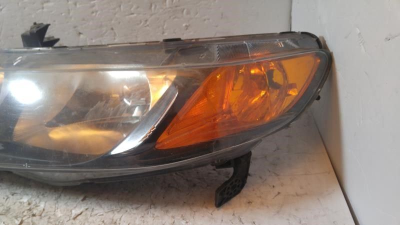 Left headlamp assembly composite used genuine OEM Honda Civic 2006-2008