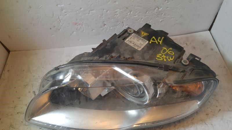 Left headlamp assembly composite used genuine OEM Audi A4 2005-2009