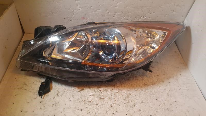 Left headlamp lens/housing used genuine OEM Mazda 3 2012-2013