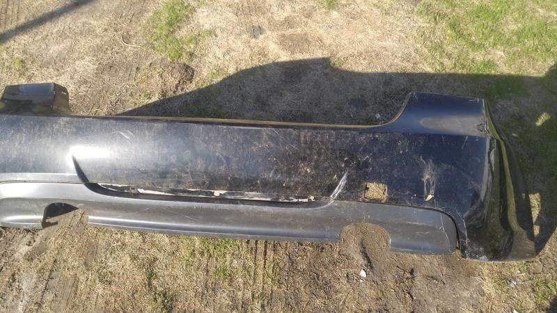 Defensa (parachoques) trasera usada original (OEM) BMW 328I 2007-2011