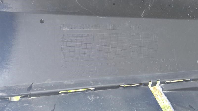 Rear bumper cover used genuine OEM Mercedes-Benz E350 2021-2022