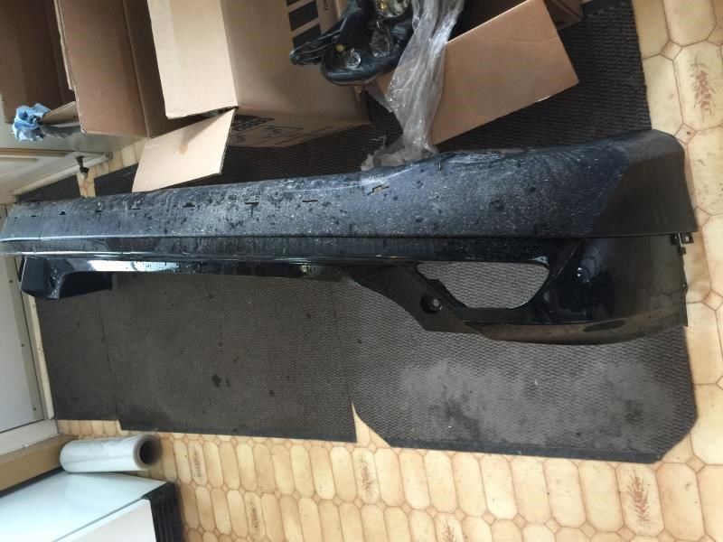 Rear bumper cover upper used genuine OEM Toyota RAV4 2016-2018