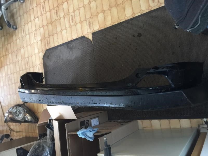 Rear bumper cover upper used genuine OEM Toyota RAV4 2016-2018