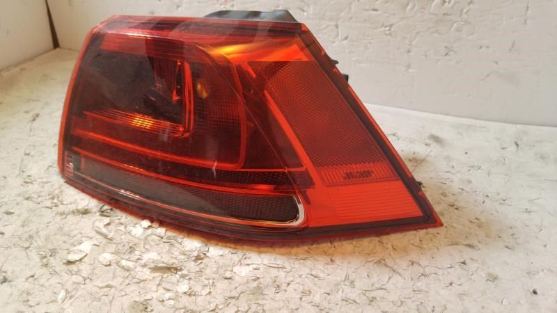 Right taillamp assembly outer used genuine OEM Volkswagen GTI 2015-2017