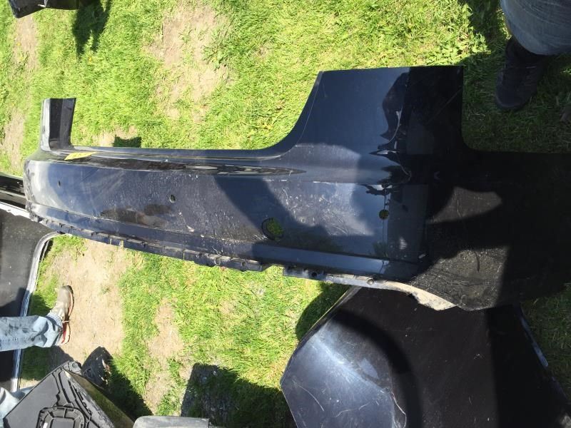 Rear bumper cover used genuine OEM Audi A3 2015