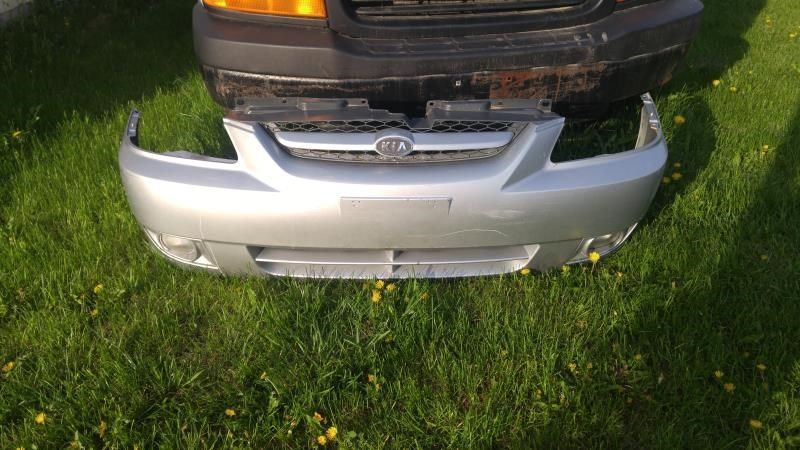 Front bumper energy absorber used genuine OEM KIA RIO 2003-2005
