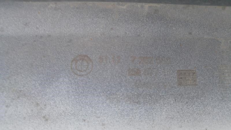 Defensa (parachoques) trasera usada original (OEM) BMW 328I 2007-2008