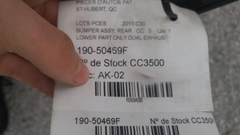 Rear Bumper Cover used genuine OEM Mercedes-Benz C300 2008-2011