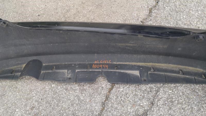 Rear bumper cover used genuine OEM Honda Civic 2001-2003
