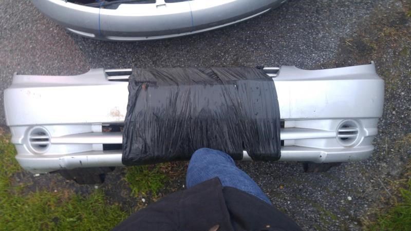 Front bumper energy absorber used genuine OEM Hyundai Accent 2003-2006