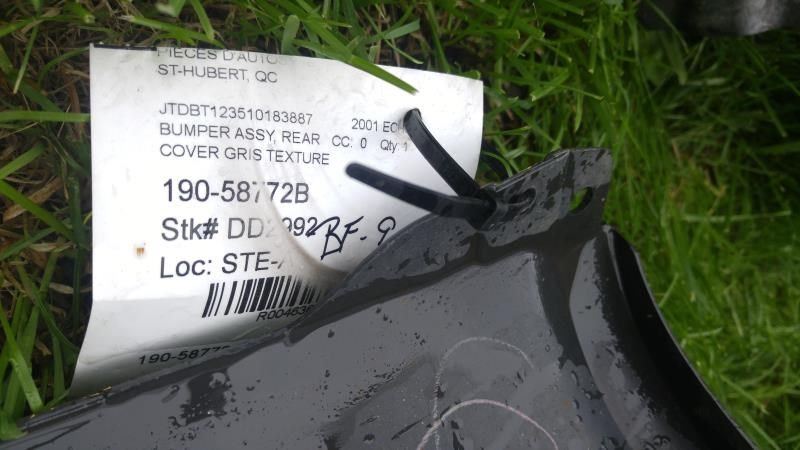 Rear Bumper Cover used genuine OEM Toyota Echo 2000-2002