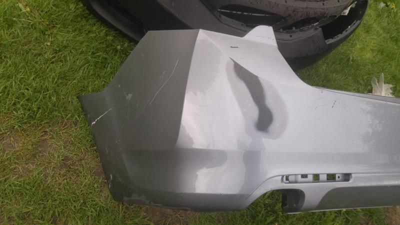 Rear bumper cover used genuine OEM Acura TSX 2009-2014