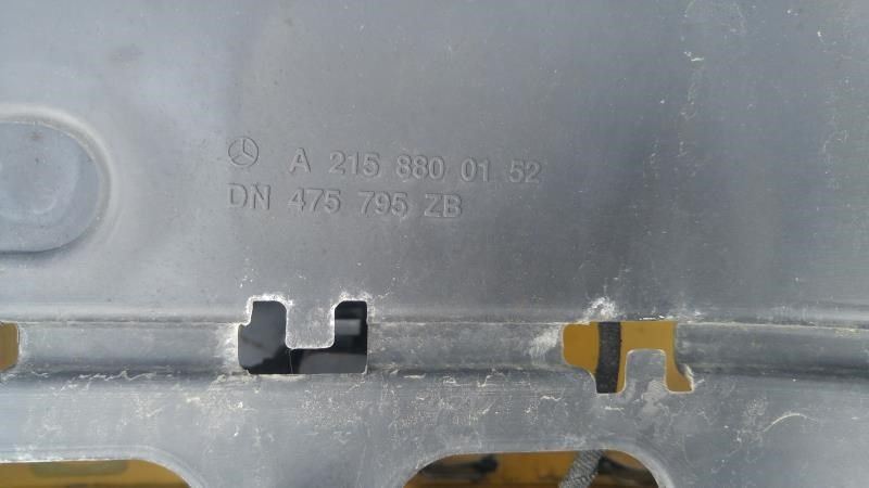 Rear bumper cover used genuine OEM Mercedes-Benz CL500 2000-2006