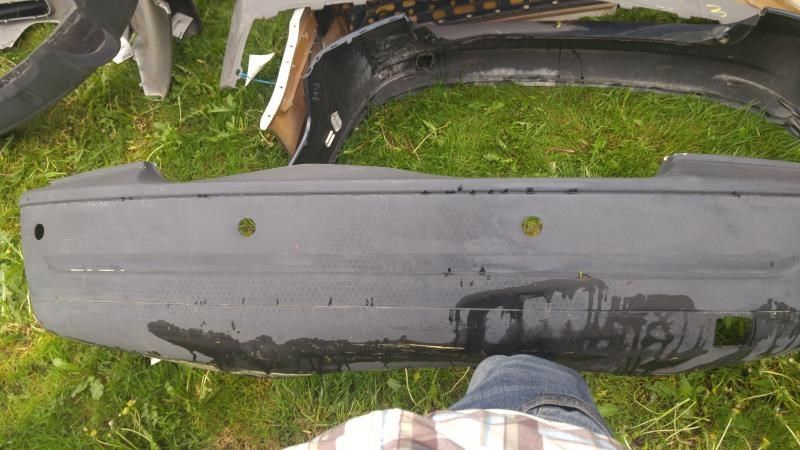 Rear Bumper Cover used genuine OEM Volvo S80 2004-2006