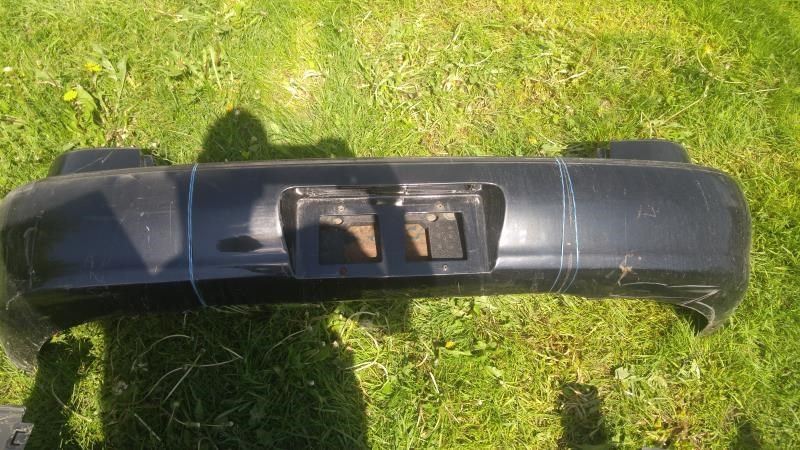 Rear bumper energy absorber used genuine OEM Toyota Corolla 1998-2002