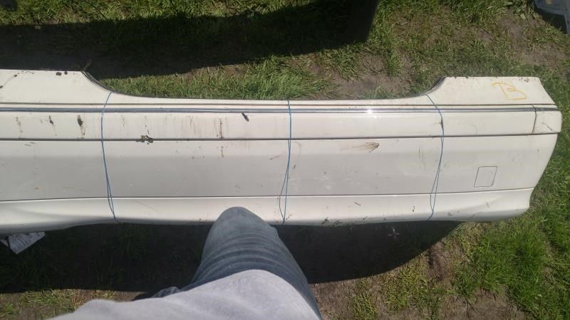 Defensa (parachoques) trasera usada original (OEM) Mercedes-Benz C230 2002-2005