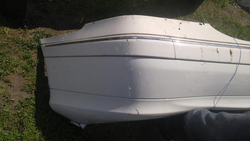 Defensa (parachoques) trasera usada original (OEM) Mercedes-Benz C230 2002-2005