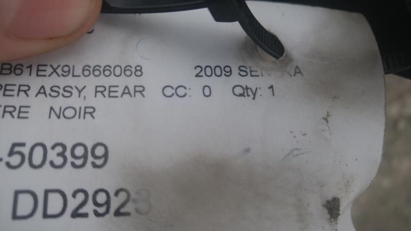 Rear bumper cover used genuine OEM Nissan Sentra 2007-2012