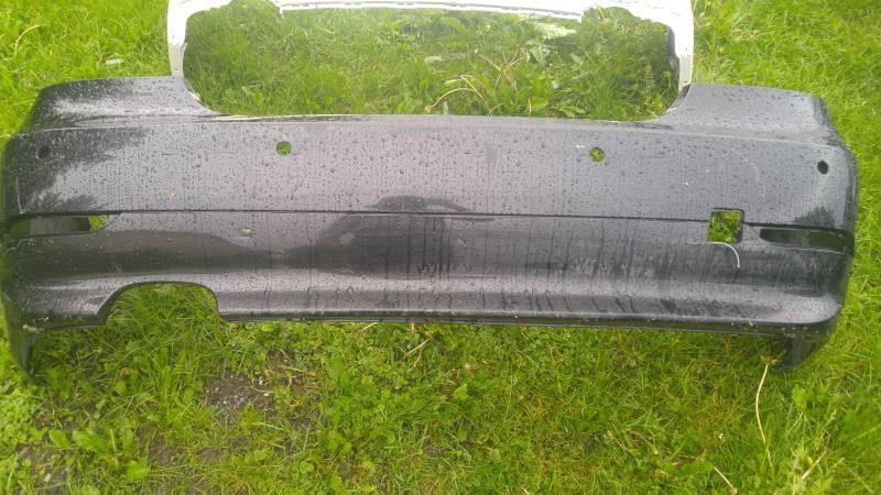 Rear bumper cover used genuine OEM BMW 550I 2006-2010