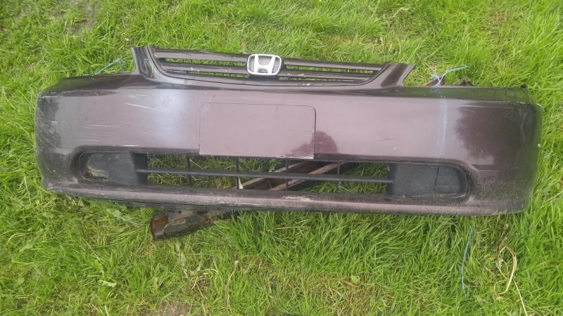 Front bumper cover used genuine OEM Honda Civic 2004-2005