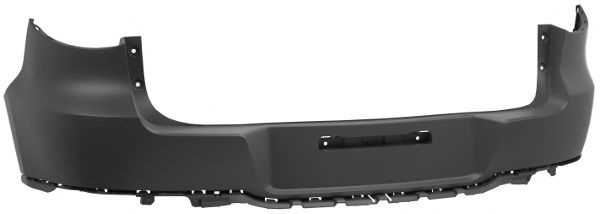 Defensa (parachoques) trasera usada original (OEM) Volkswagen Tiguan 2012-2017